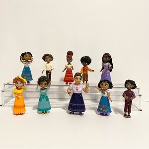 Disney Encanto Doll Figure Lot Toys 3” Bundle Merida Bruno Family Madrigal